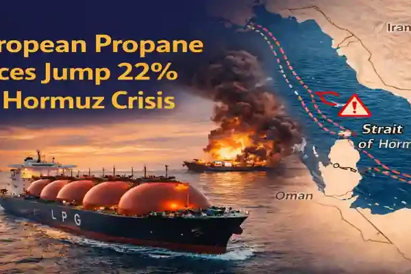 European propane prices surge amid Strait of Hormuz LPG supply disruption