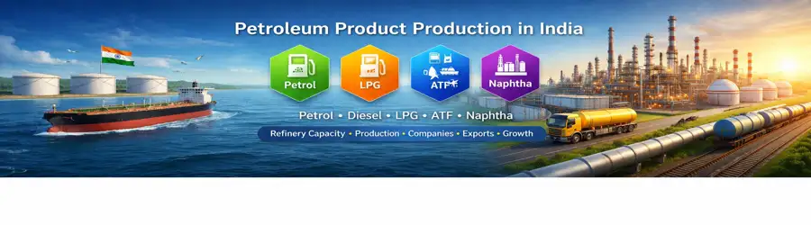 Petroleum product production in India refinery plant overview LNGFIELD