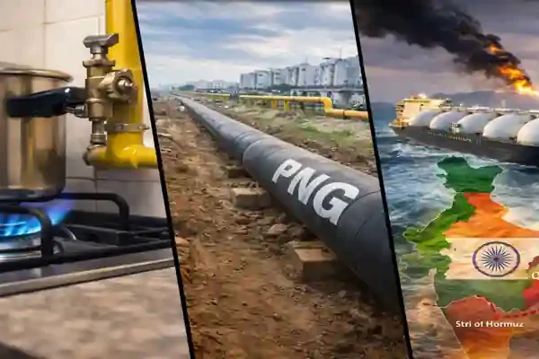 PNG gas supply India impacted by LNG imports and Strait of Hormuz disruption amid West Asia conflict