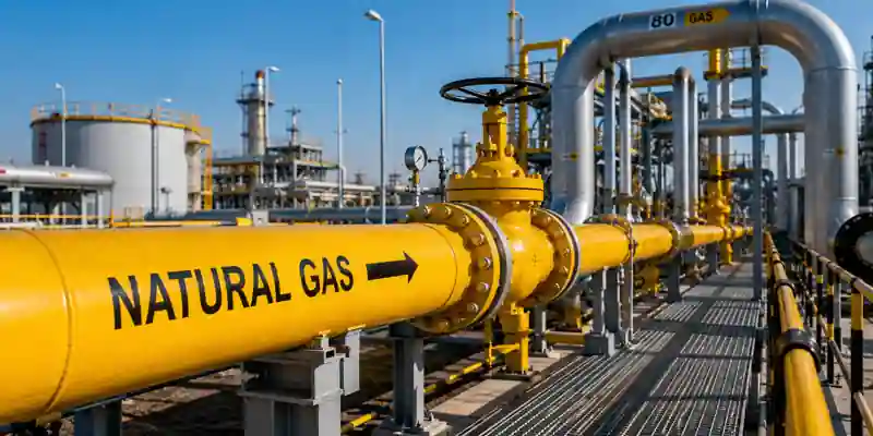 Natural gas pipeline network supporting India's gas market reforms.