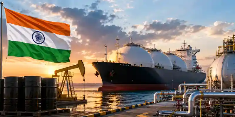 India energy import bill