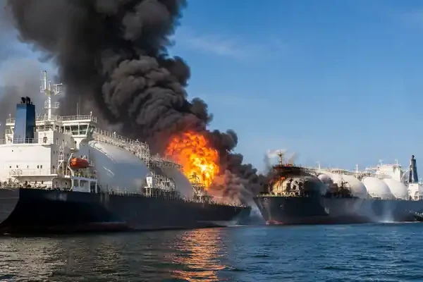 Egypt Damietta Port Explosion