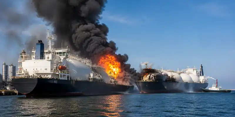 Egypt Damietta Port Explosion
