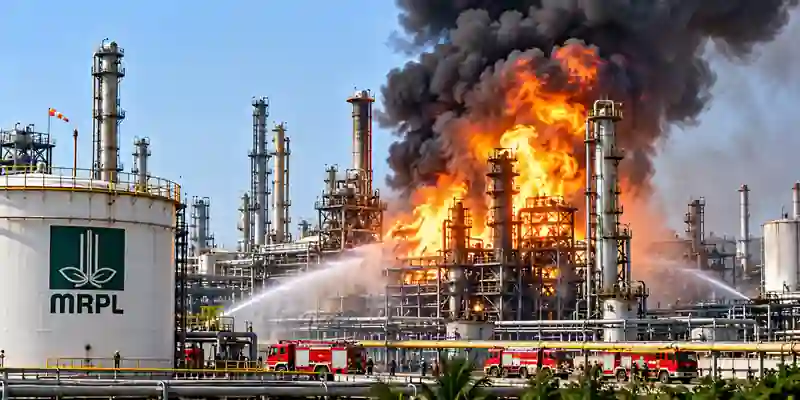 MRPL refinery fire